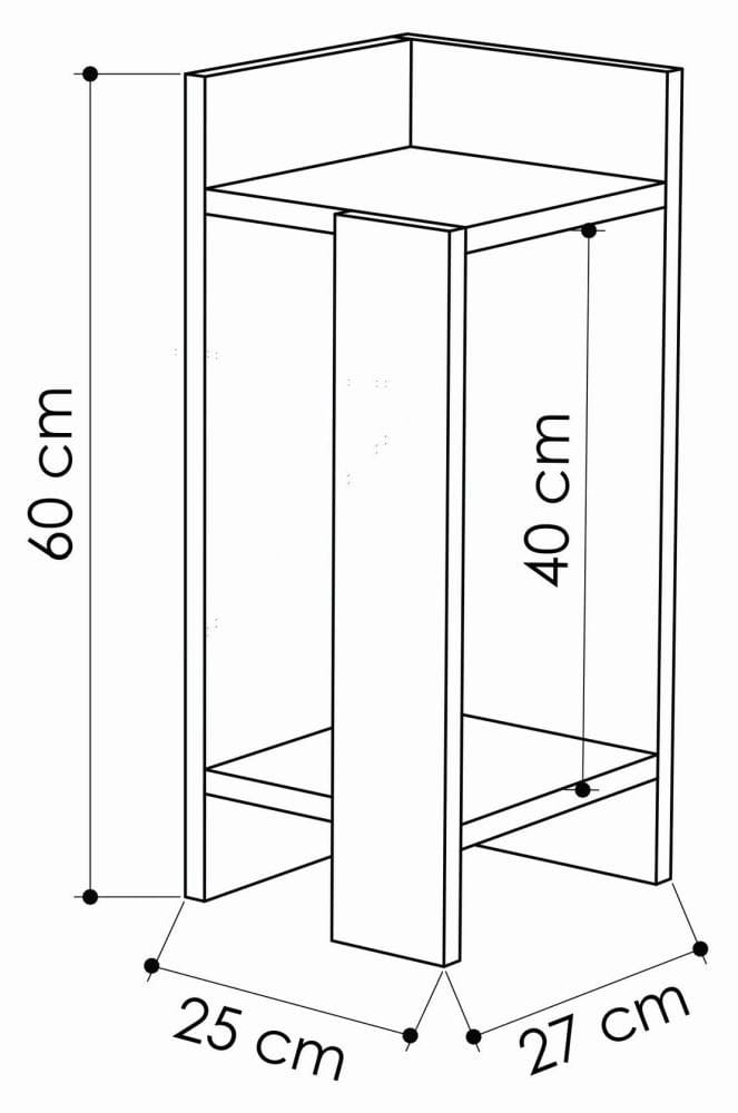 Mesa de noche Sendai