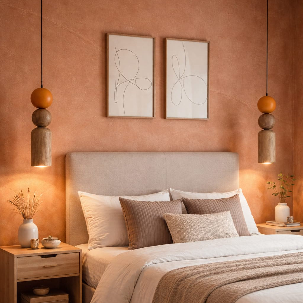 Lampara colgante Angola