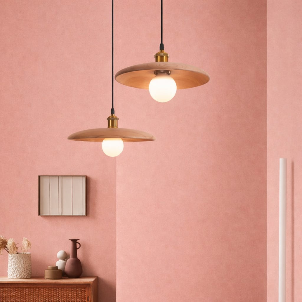 Lámpara colgante Saturno